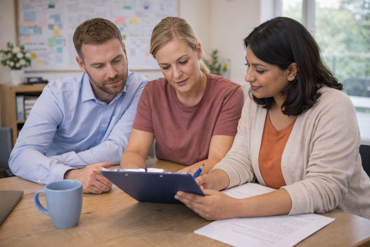Care planning and support discussion